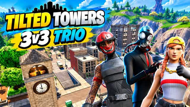 🌀 3v3 TRIO TILTEDTOWERS سكرمز 🌀 \ww5 — Fortnite Creative map
