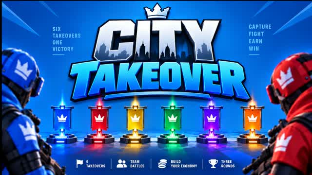 CITY TAKEOVER β Fortnite Creative map