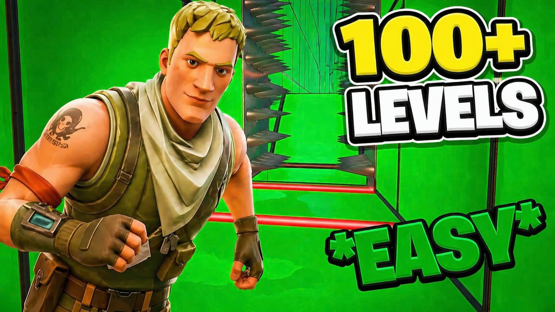 100 Level OG Default Deathrun β Fortnite Creative map