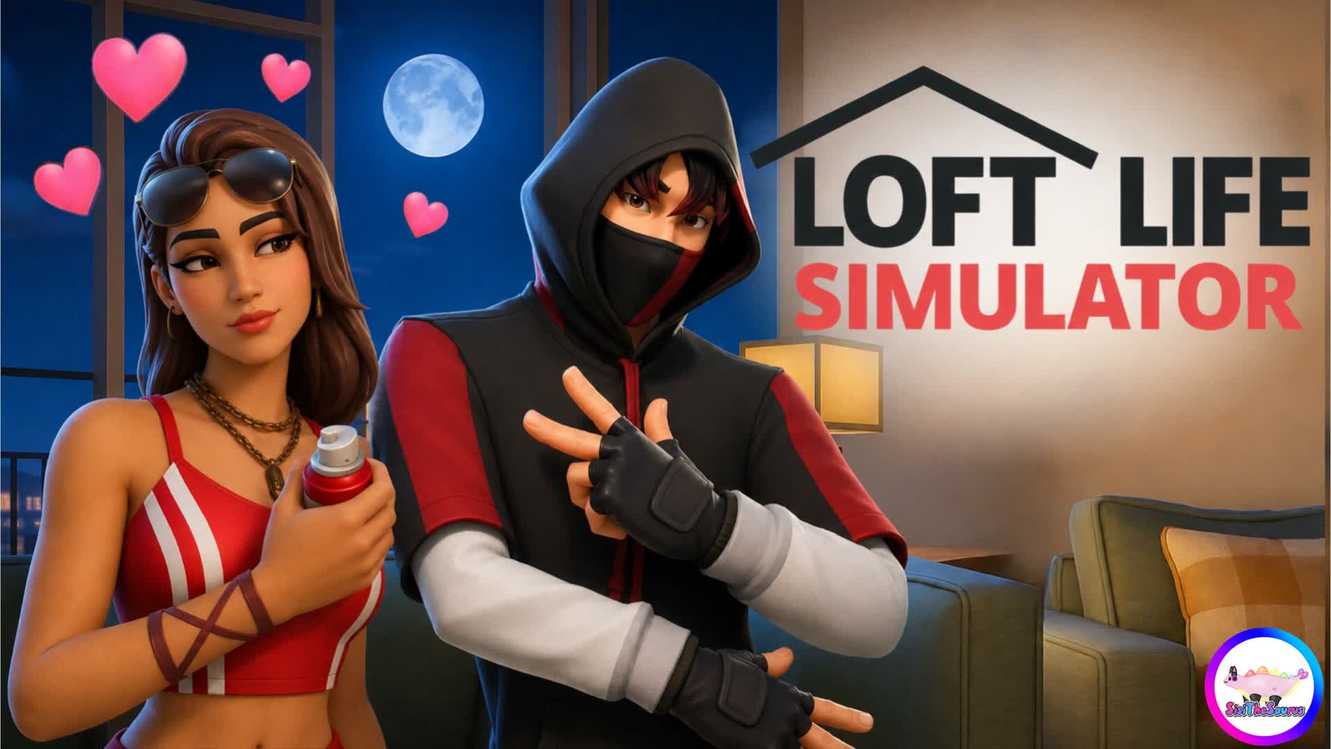 🏙️Loft Life Simulator❤️ — Fortnite Creative map