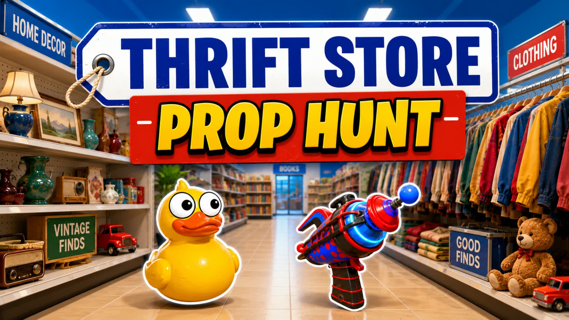 THRIFT STORE PROP HUNT ๐ โ Fortnite Creative map