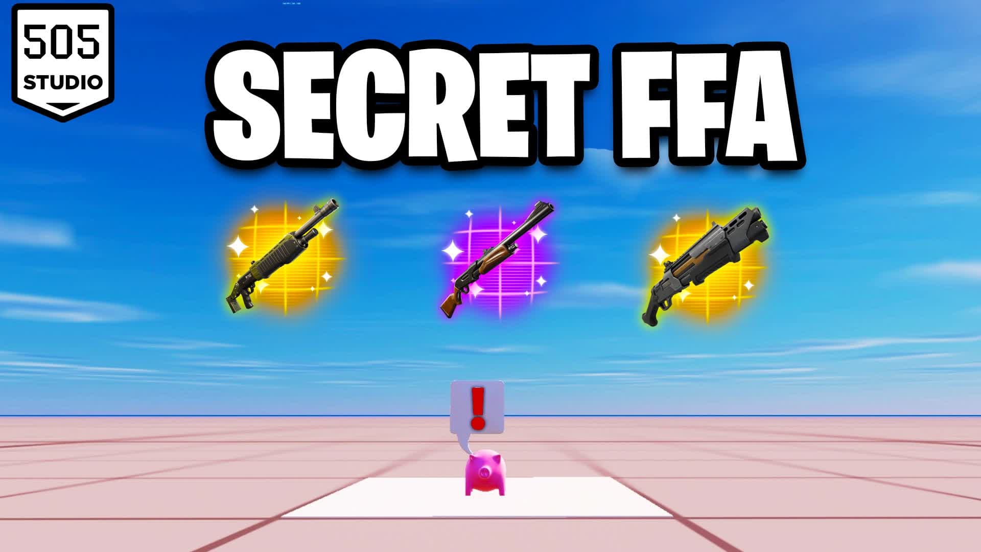 SECRET FFA — Fortnite Creative map
