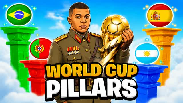DICTATOR WORLD CUP PILLARS π β Fortnite Creative map