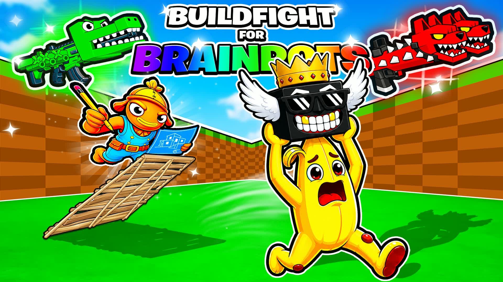 BUILDFIGHT FOR BRAINROTS β Fortnite Creative map