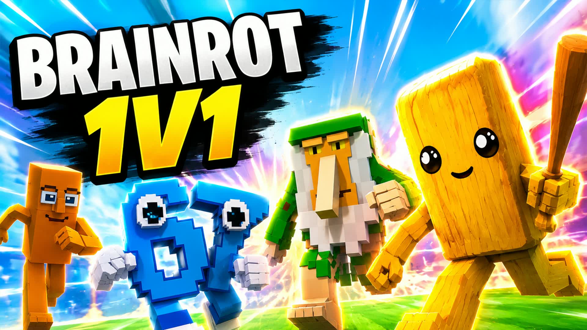 BRAINROT 1V1 FFA — Fortnite Creative map