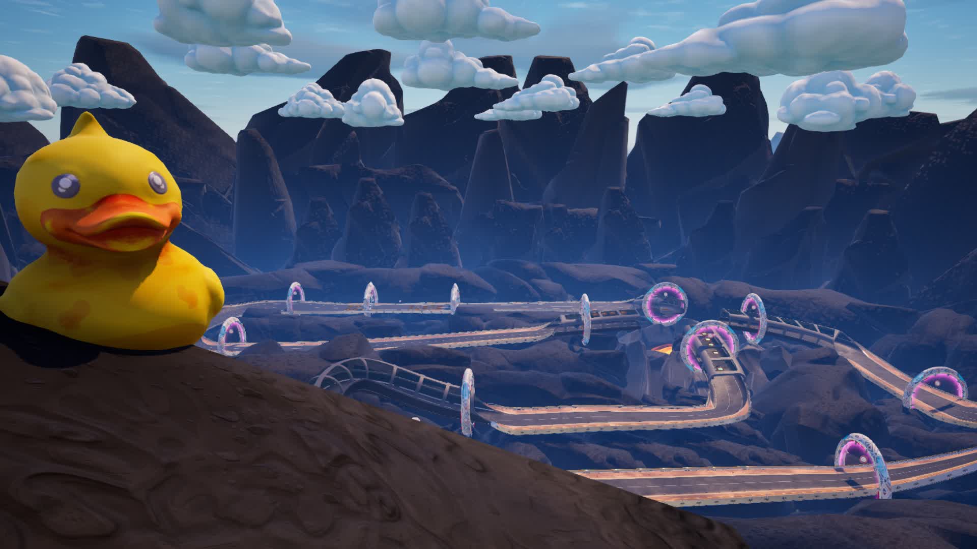 qualified rocket racing — Fortnite Creative map