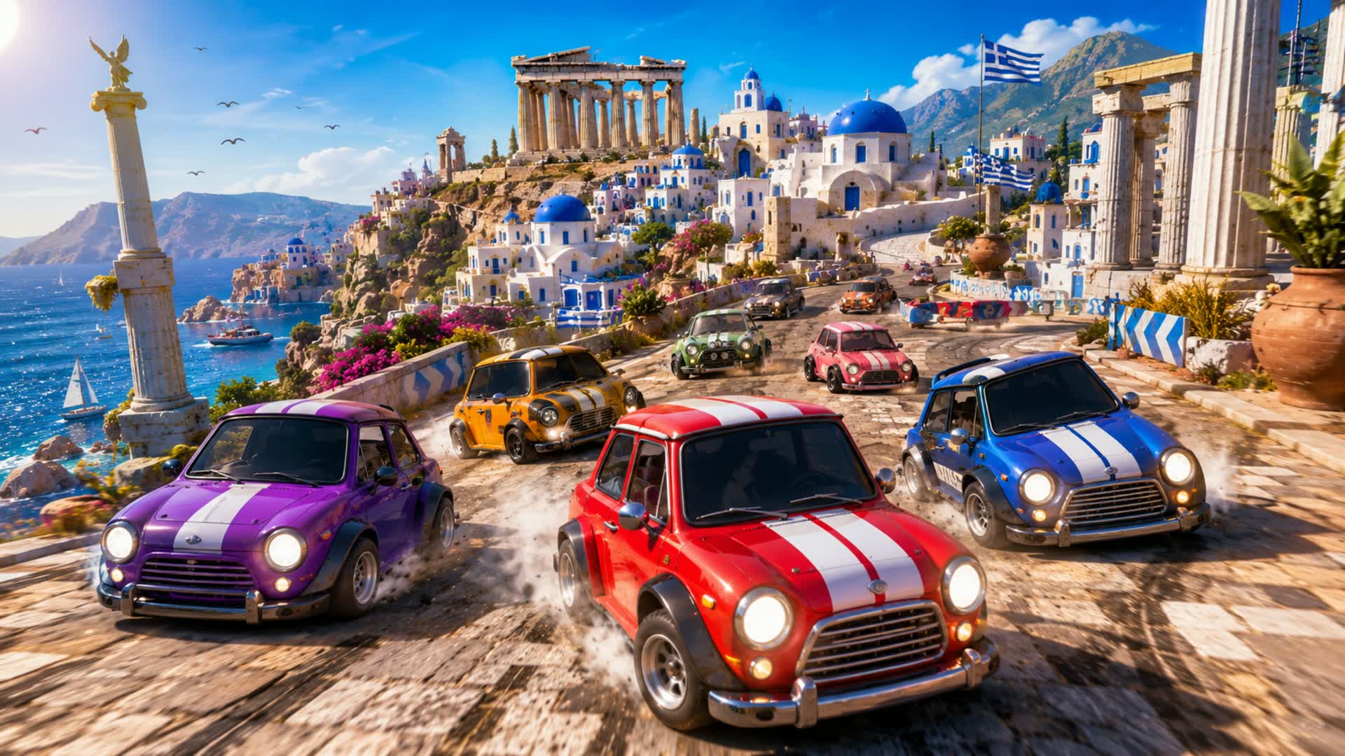 Mini Car Mayhem — Fortnite Creative map