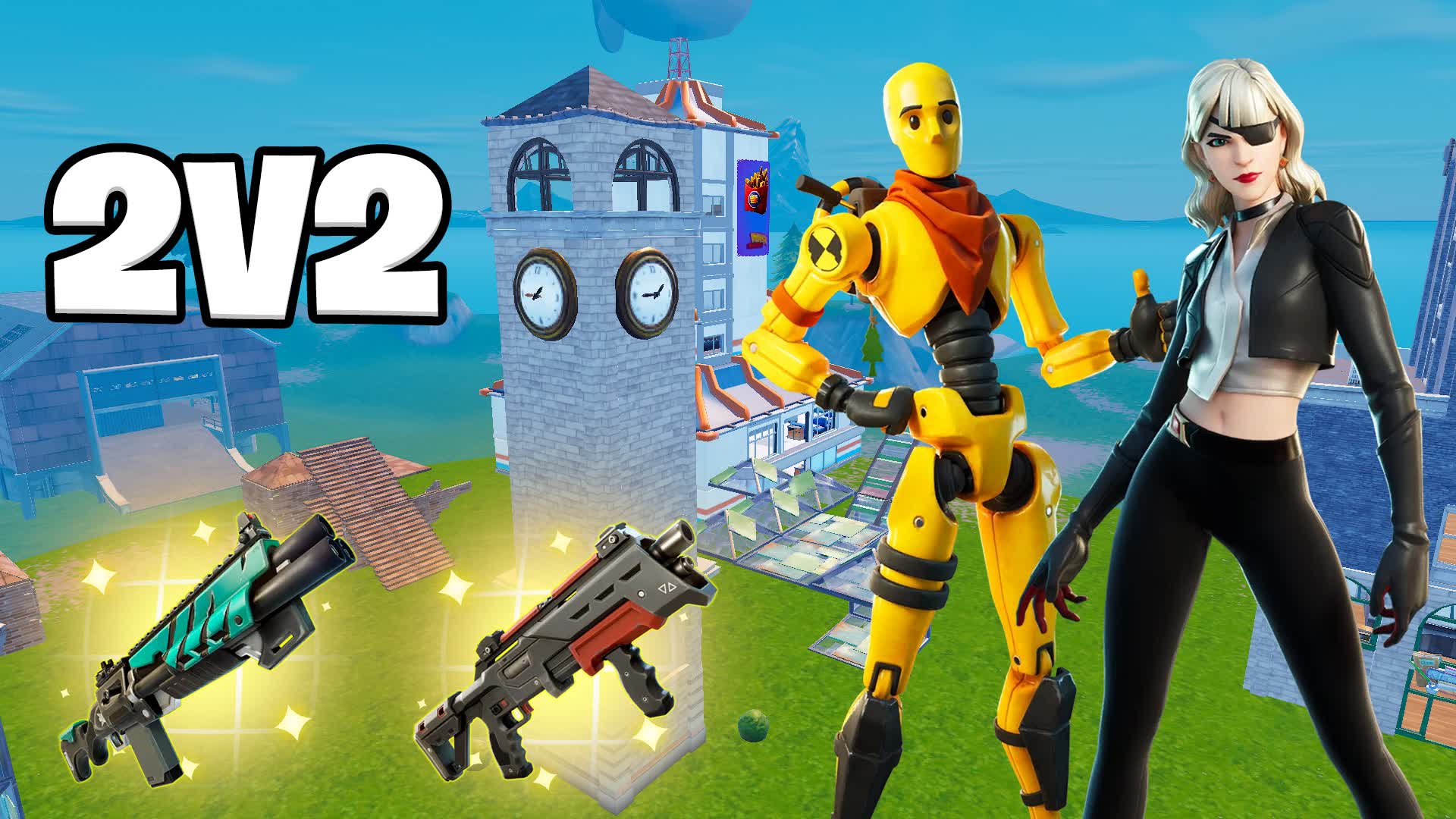 SPEED STORM 2V2 π β Fortnite Creative map