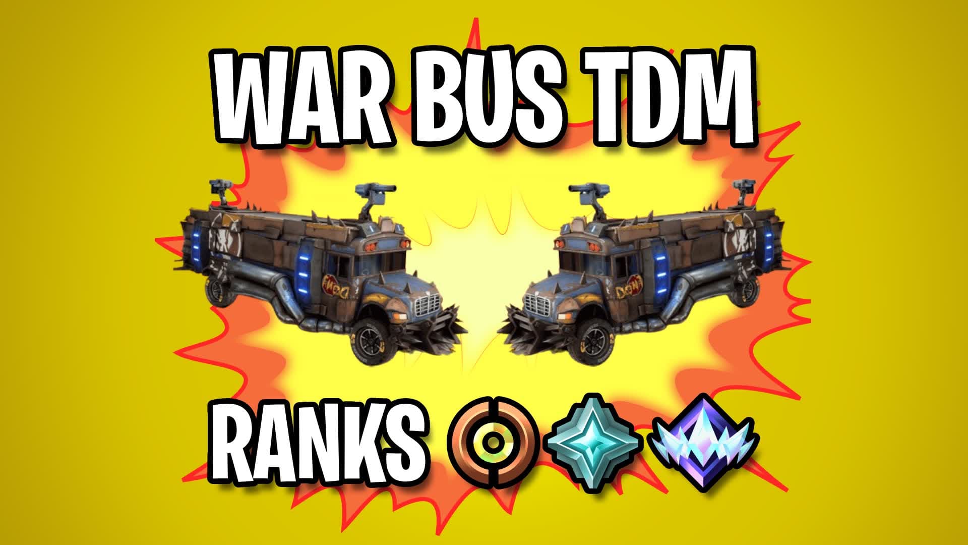 WAR BUS TDM π β Fortnite Creative map