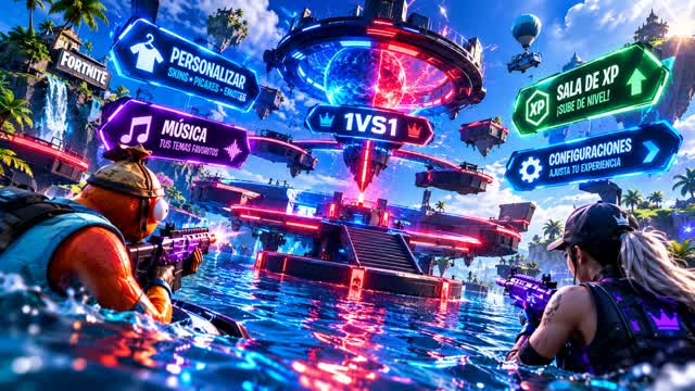 1V1 FINAL FIGHT — Fortnite Creative map
