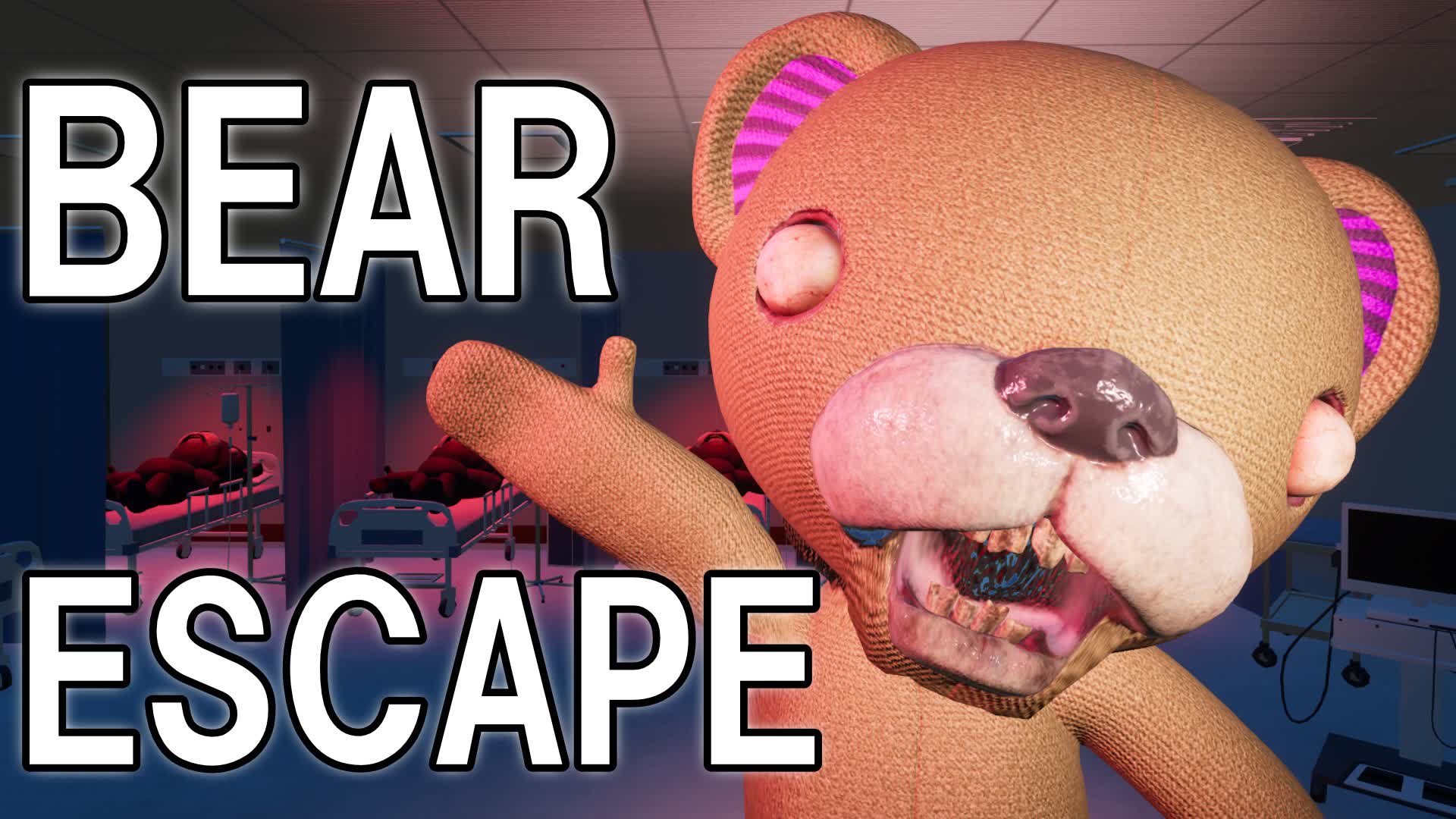 BEAR ESCAPE 【Hospital Horror ホラー】🏥🐻 — Fortnite Creative map