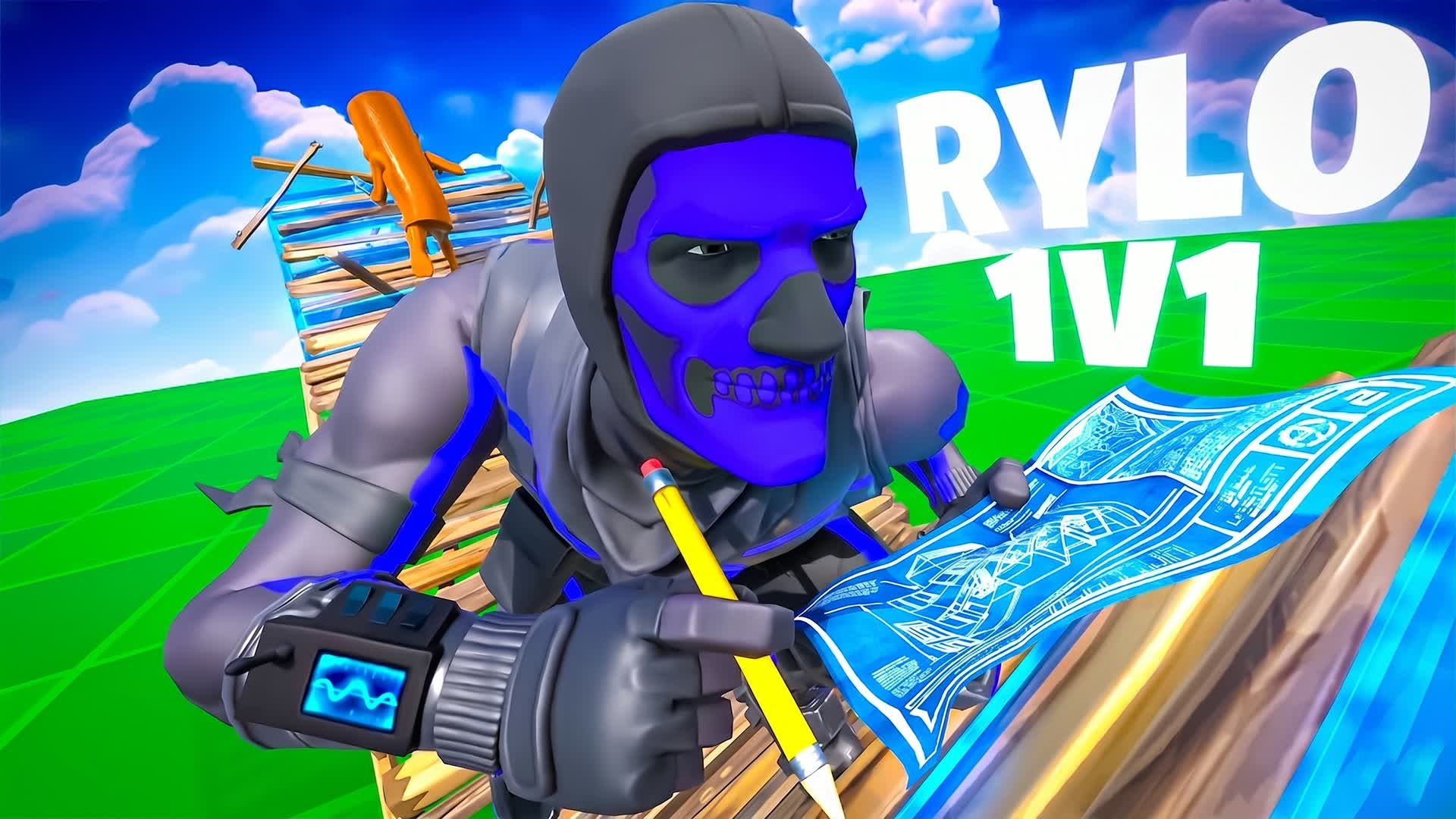 RYLO 1V1 BUILD FIGHTS (200 PUMPS) — Fortnite Creative map