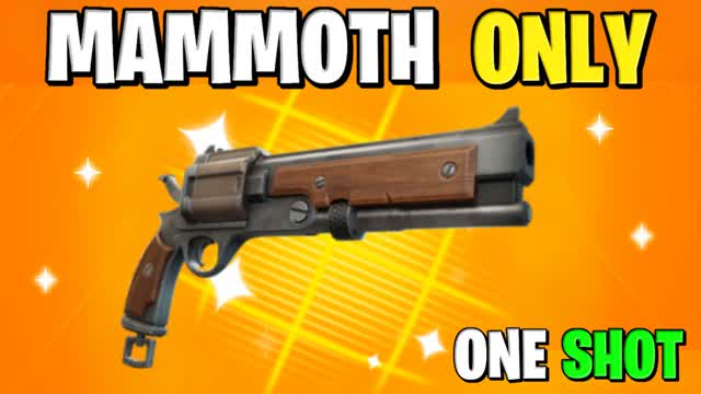 MAMMOTH ONE SHOT 🎯 SALTY SPRINGS — Fortnite Creative map
