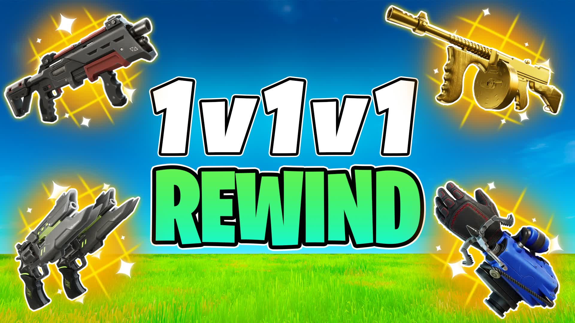 1v1v1 Rewind 1v1 Realistics Free for All — Fortnite Creative map