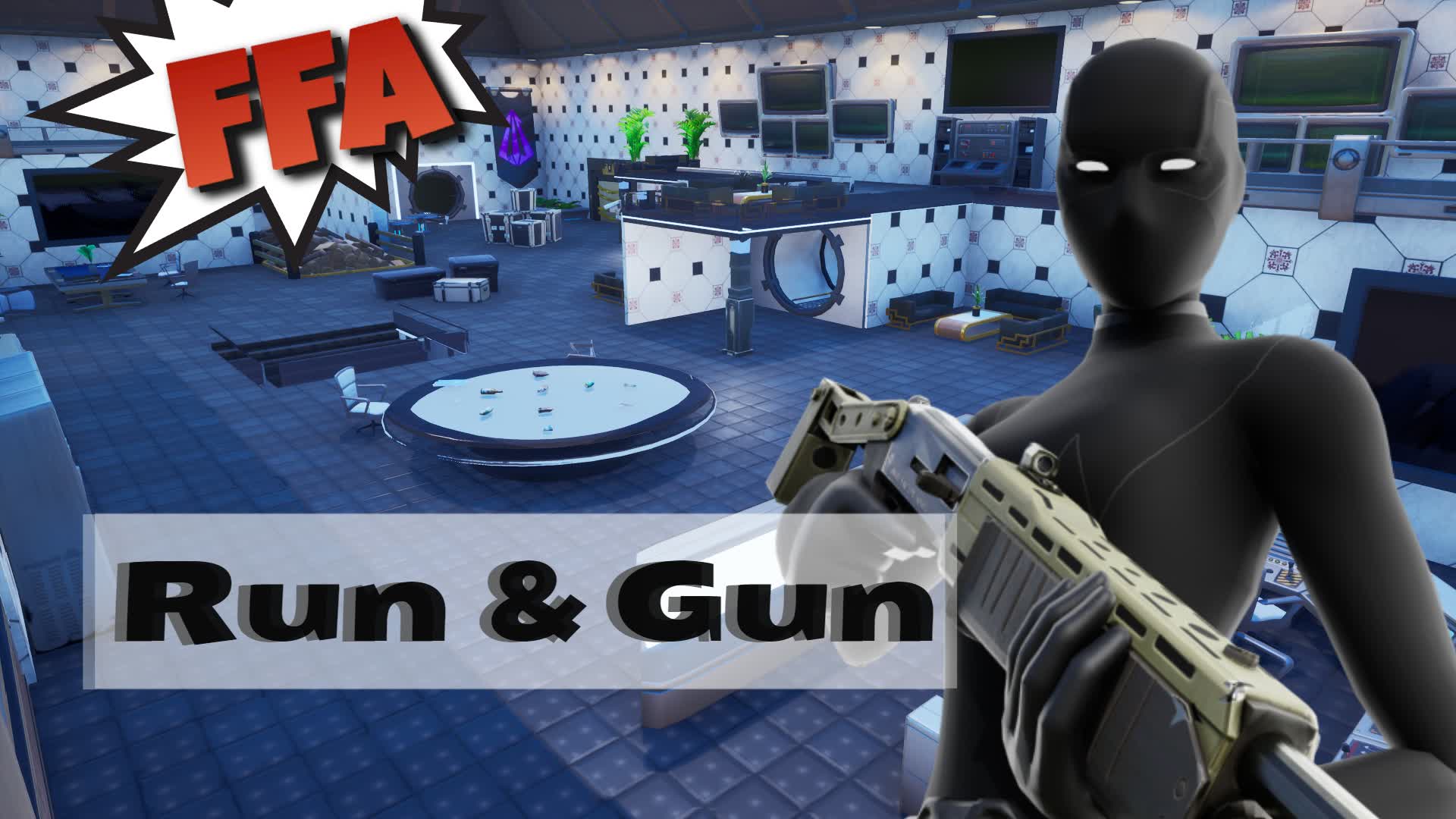 ✴Run & Gun FFA✴ — Fortnite Creative map