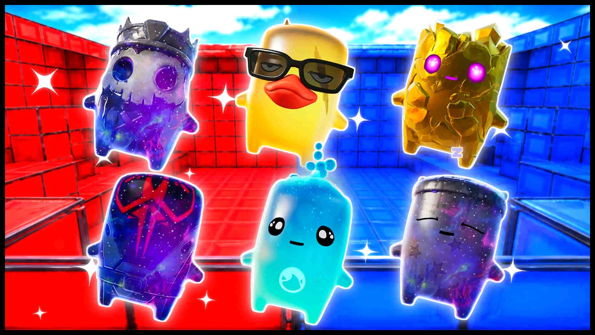 TARGET FLOW RED VS BLUE π΄π΅ β Fortnite Creative map