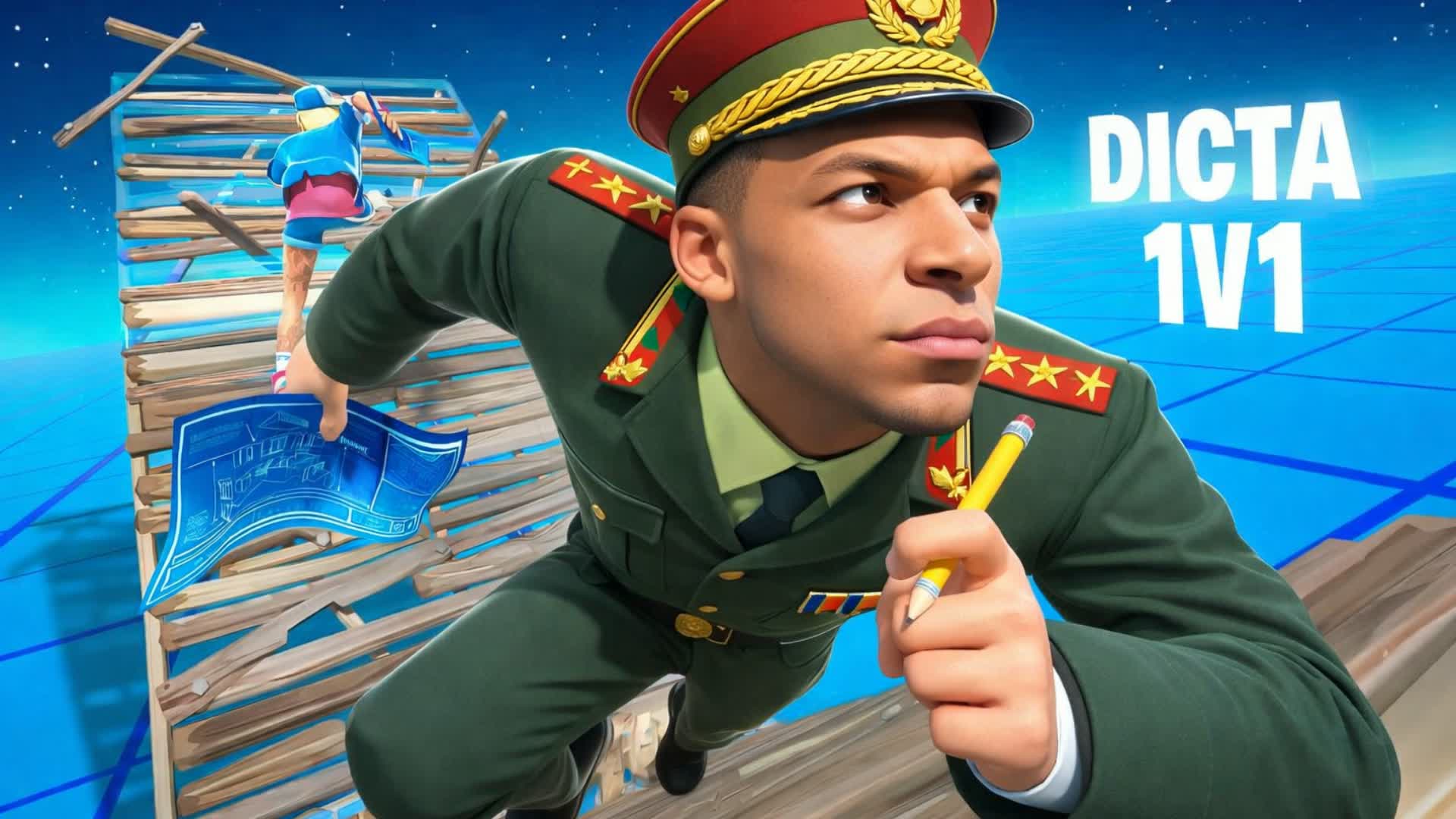 DICTA 1V1 BUILD FIGHTS — Fortnite Creative map