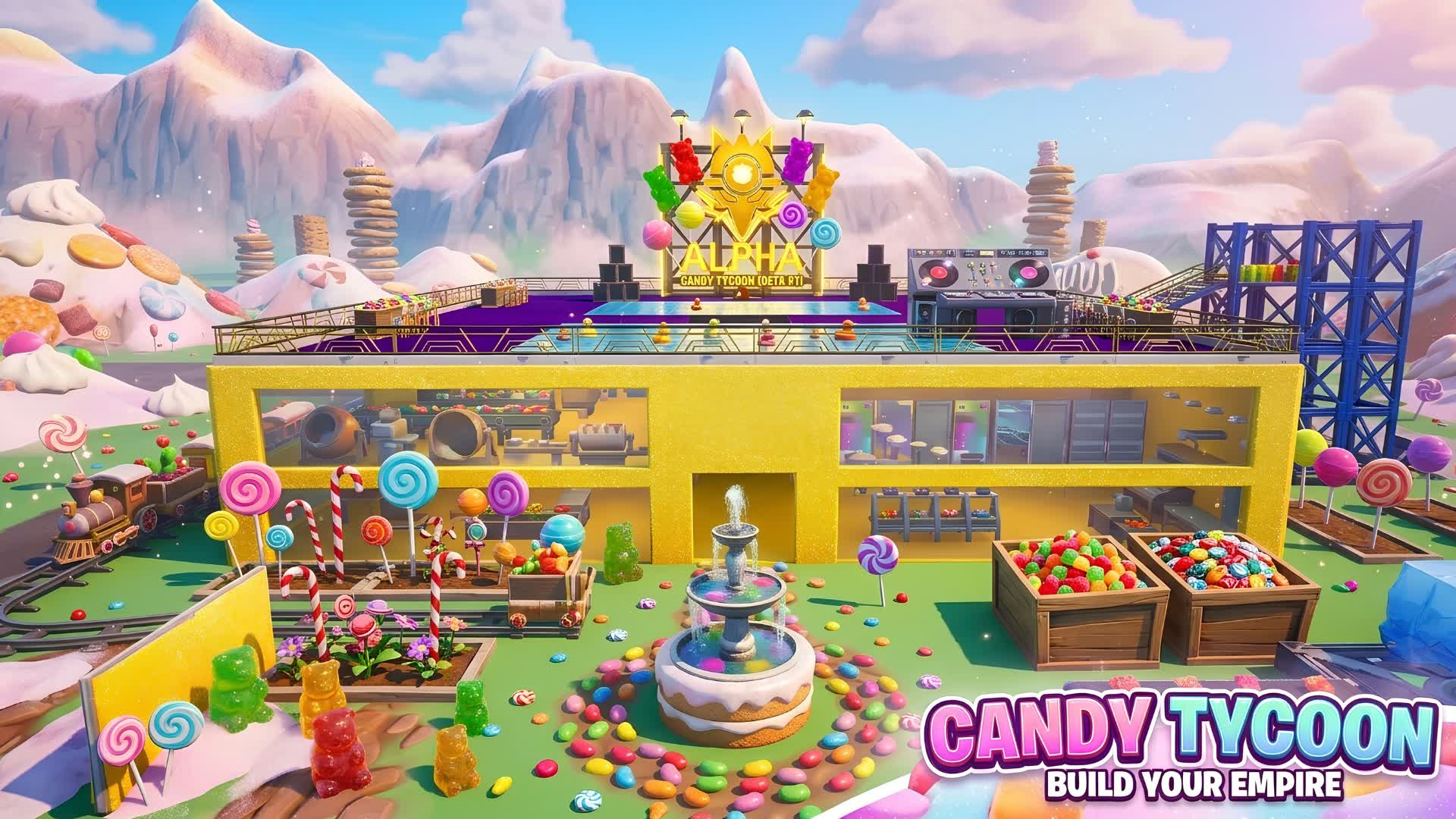 CANDY RUSH TYCOON π¬ CANDY FACTORY β Fortnite Creative map