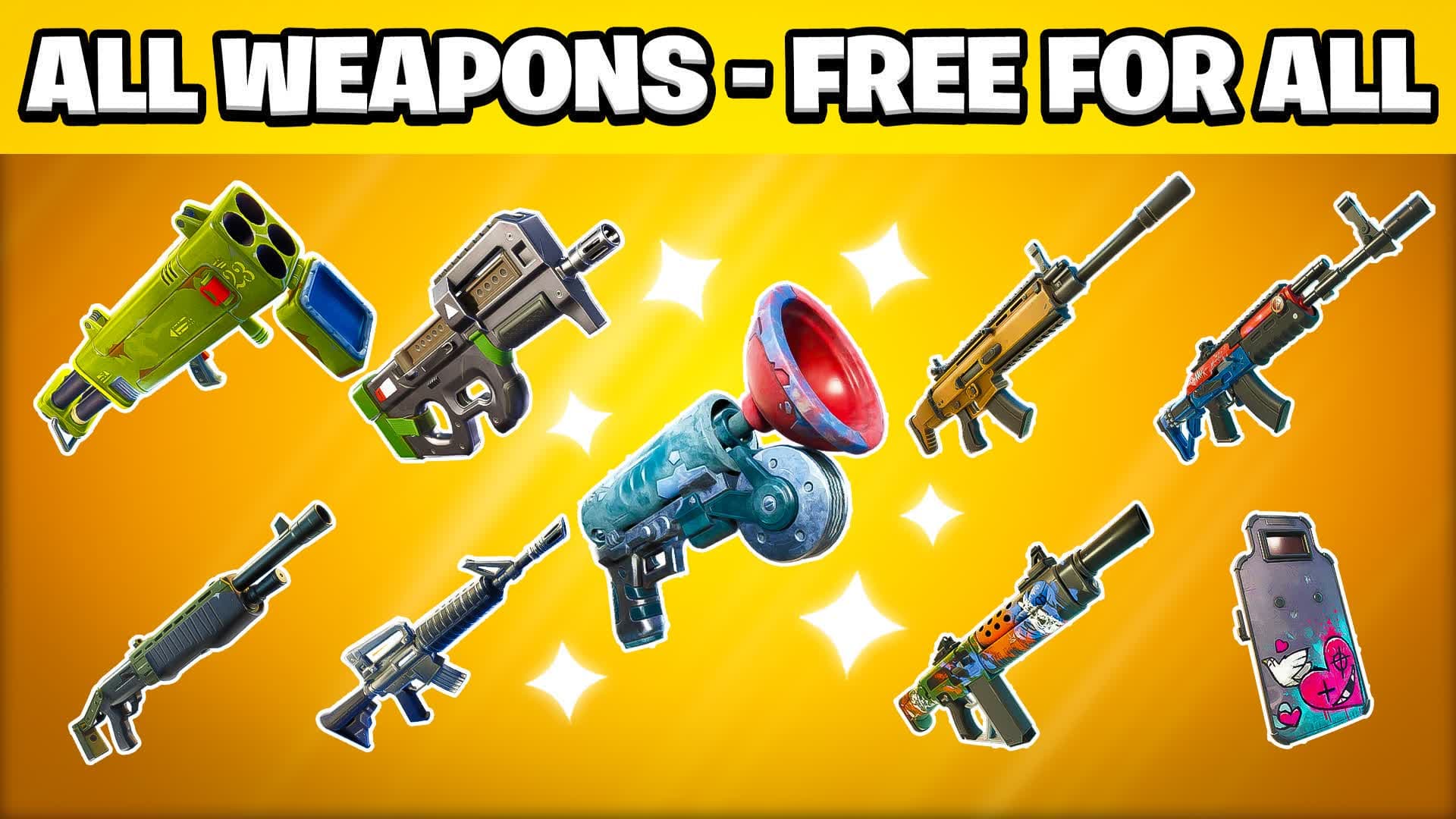FUN GUN GAME — Fortnite Creative map