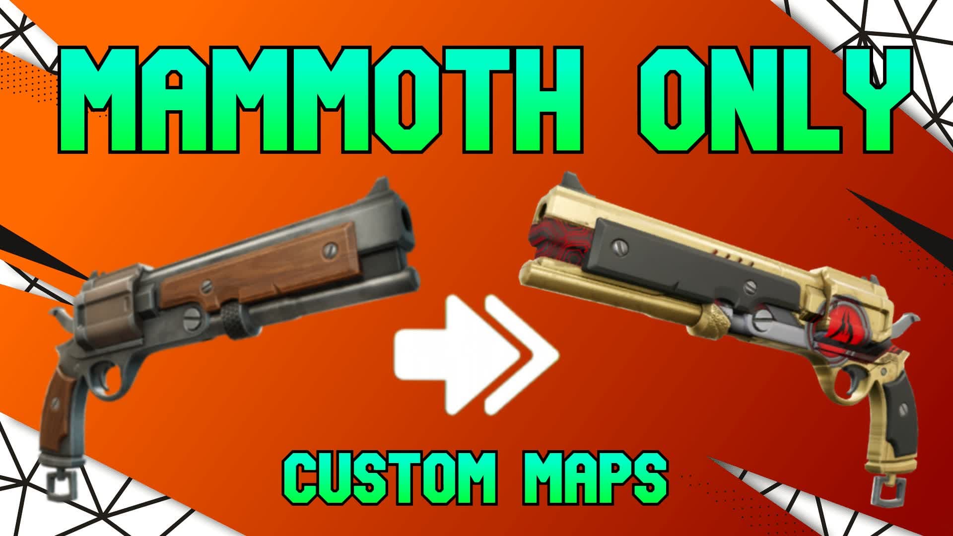 MAMMOTH ONLY π― ONE SHOT πΈ GALAXY MAP β Fortnite Creative map
