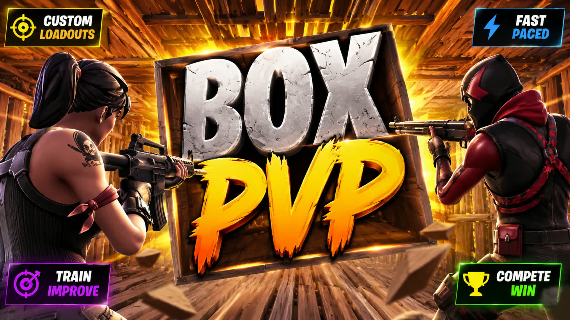 Box Fights PVP — Fortnite Creative map