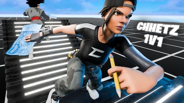 Chhetz Grid 1v1 Free for All — Fortnite Creative map