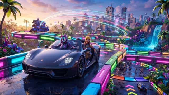 🚗GRAND DRIVE🌄WORLD DRIVE⭐2026 — Fortnite Creative map