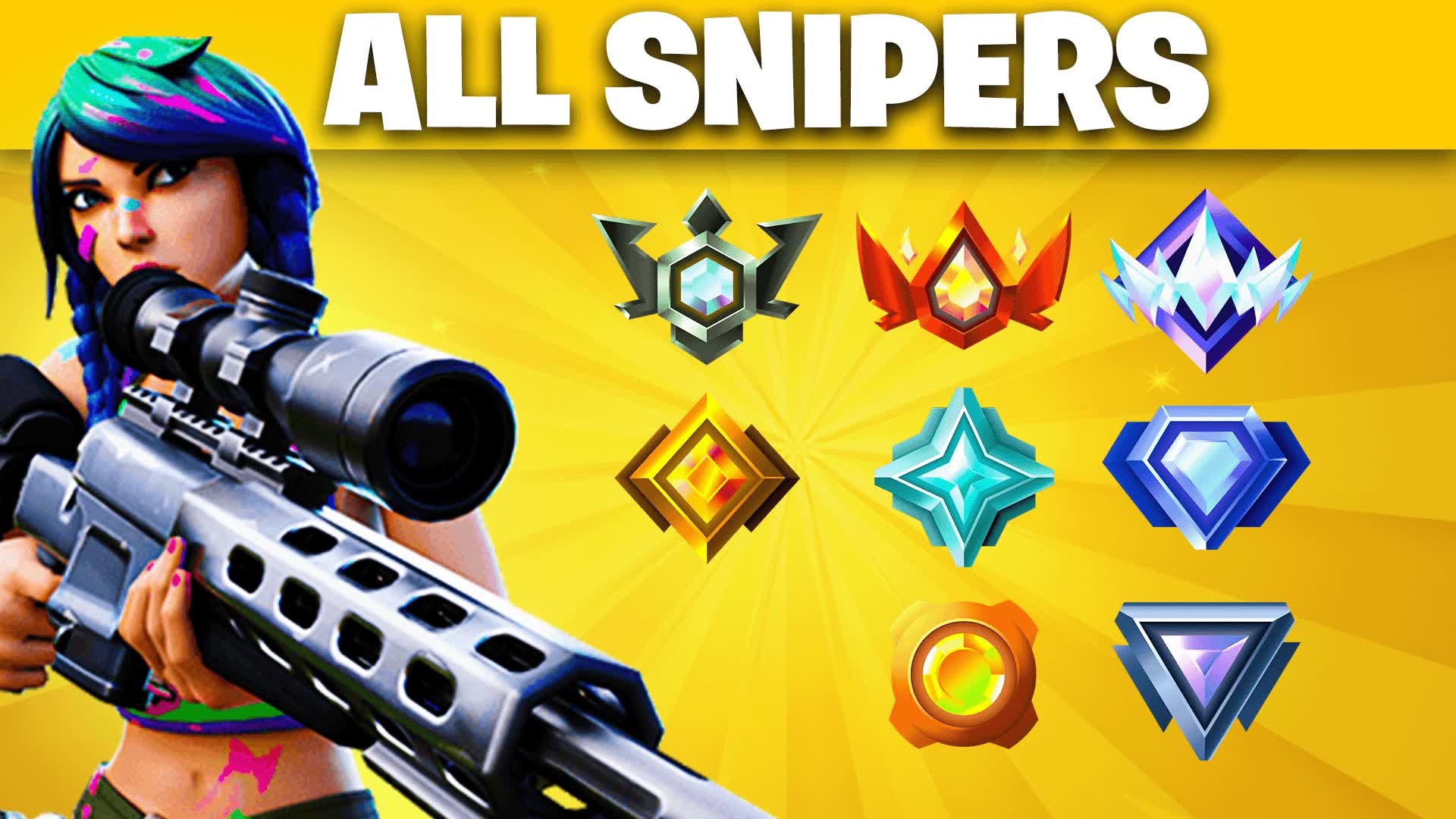 SNIPER ONE SHOT (RANKED) β Fortnite Creative map
