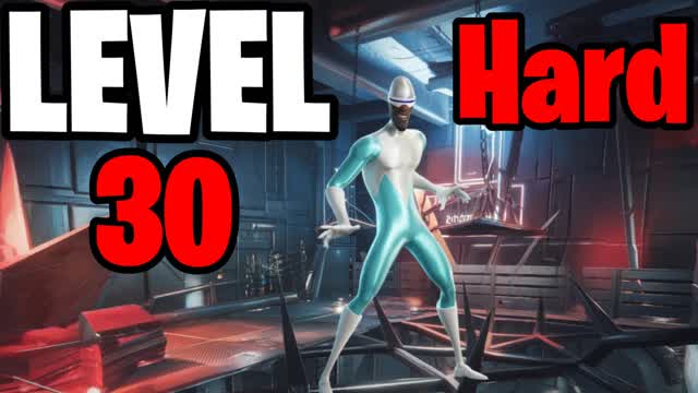 30 LEVEL HARD DEATHRUN 4 — Fortnite Creative map