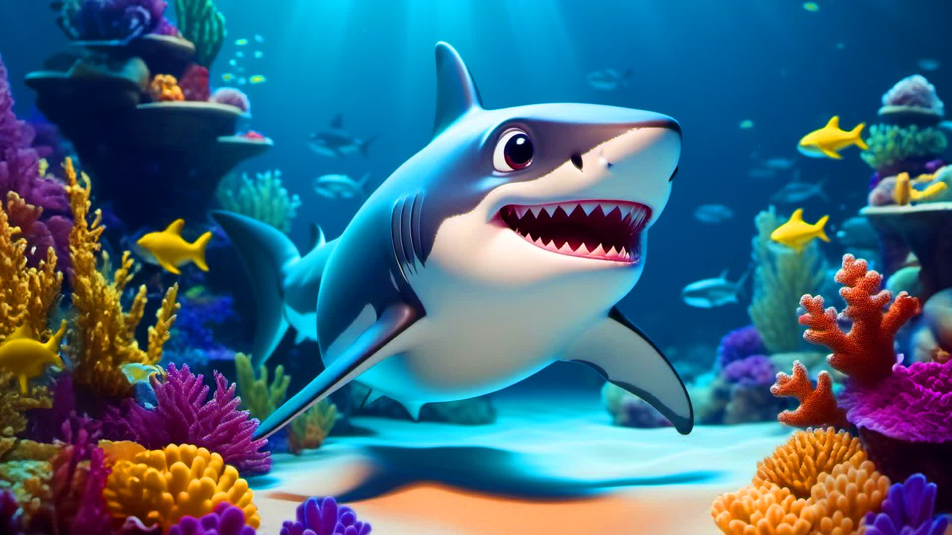 SHARK FREE FOR ALL β Fortnite Creative map