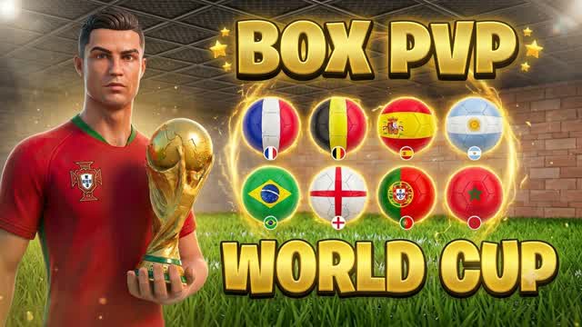 WORLD CUP BOX PVP ๐๐ฆ โ Fortnite Creative map