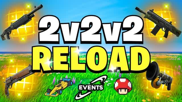 2v2v2 Reload 2v2 Realistics Free For All β Fortnite Creative map