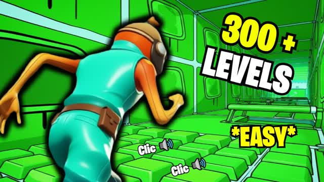 DEFAULT PARKOUR 350+ KEYBOARD β Fortnite Creative map