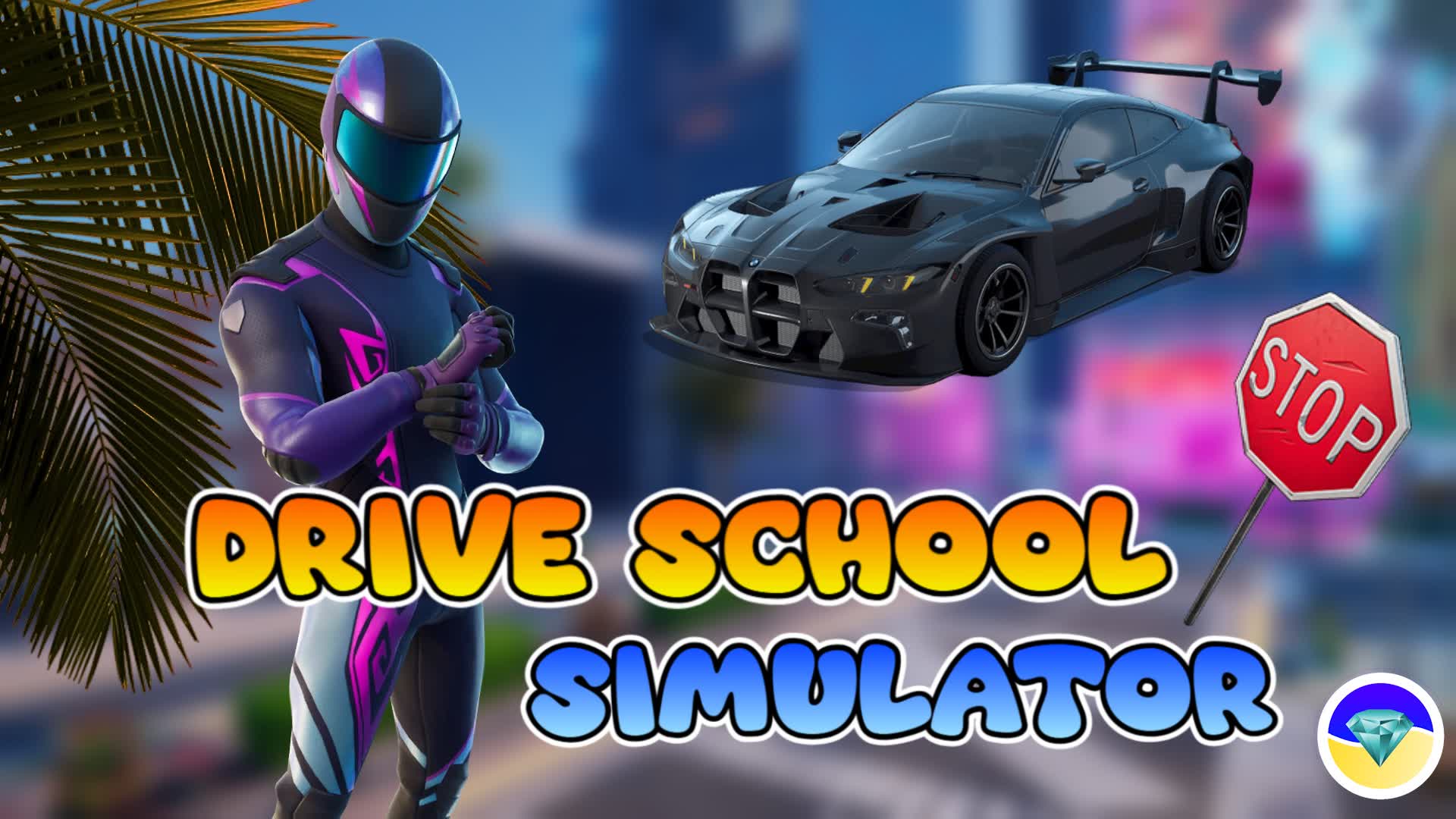 🚗Drive School Simulator🚗 — Fortnite Creative map