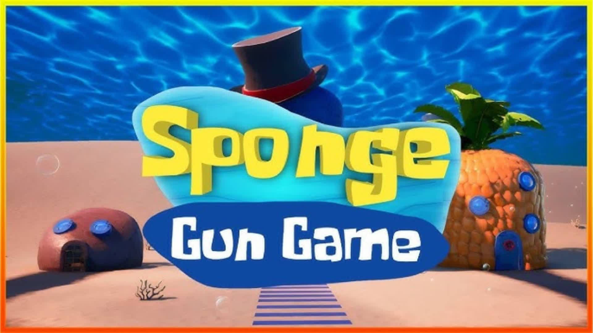 SPONGE (one shot gun game) — Fortnite Creative map