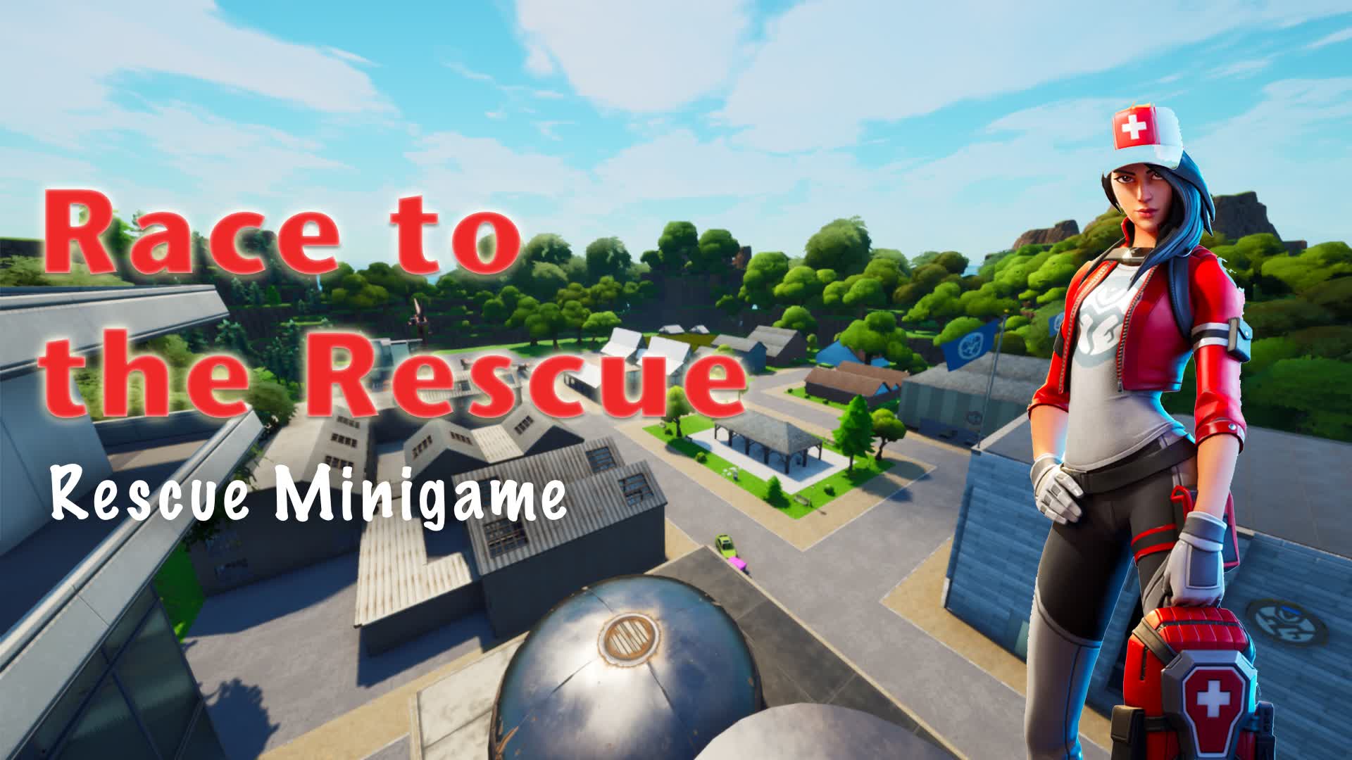 Race to the Rescue — Fortnite Creative map