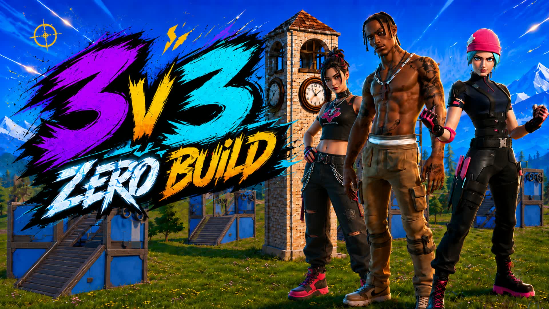 the Last STORM π - 3v3 ZERO BUILD β Fortnite Creative map