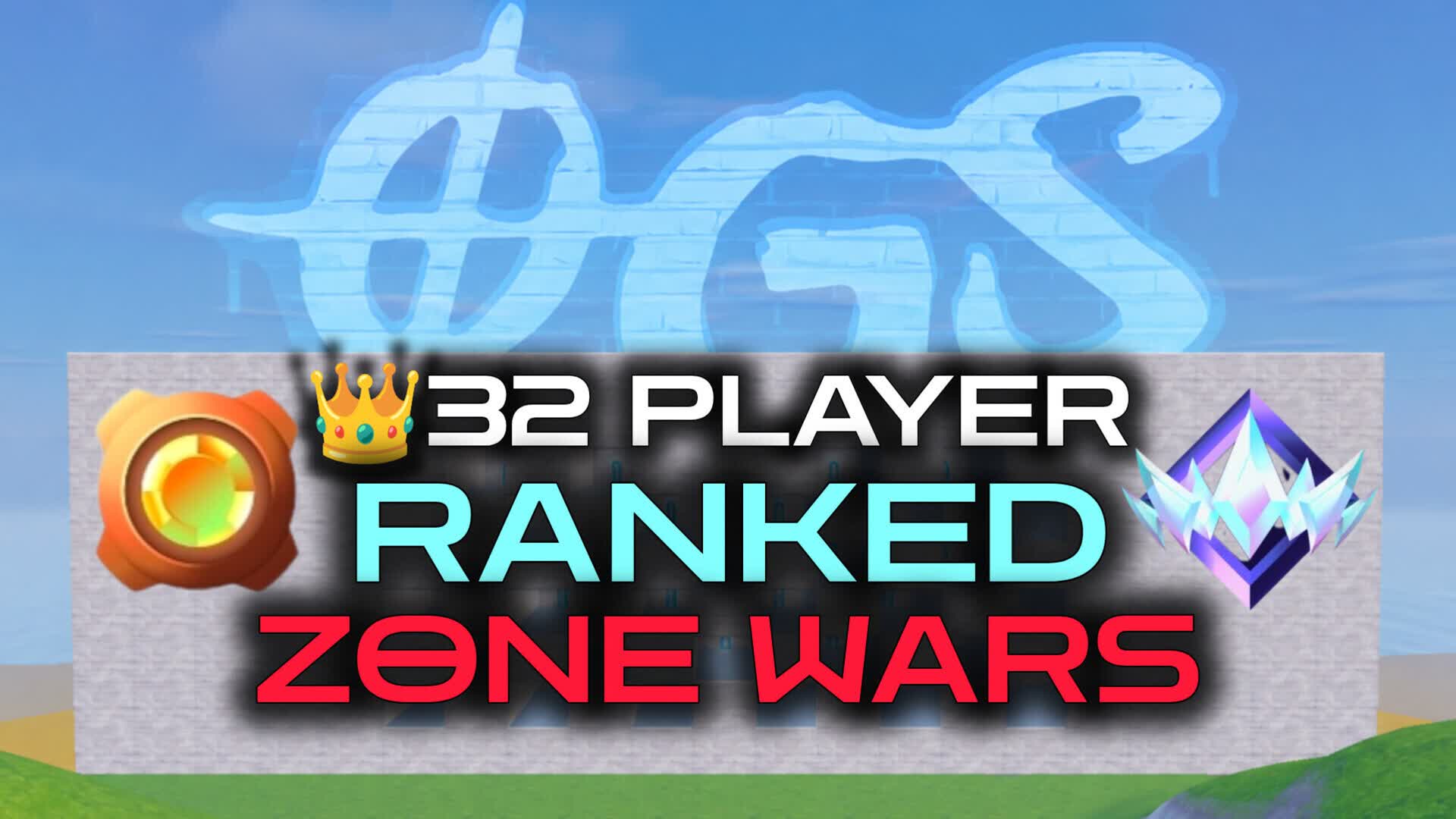 👑OGS 32 PLAYER RANKED ZONE WARS — Fortnite Creative map