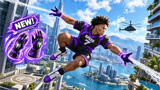 ๐ฏSPEED GUN GAME COOL SPIDER๐ โ Fortnite Creative map