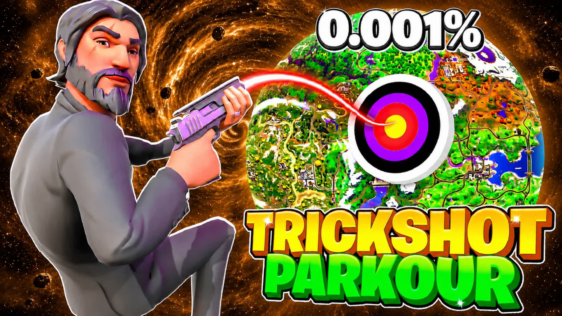 UPPER CRAZY TRICKSHOT UNC — Fortnite Creative map