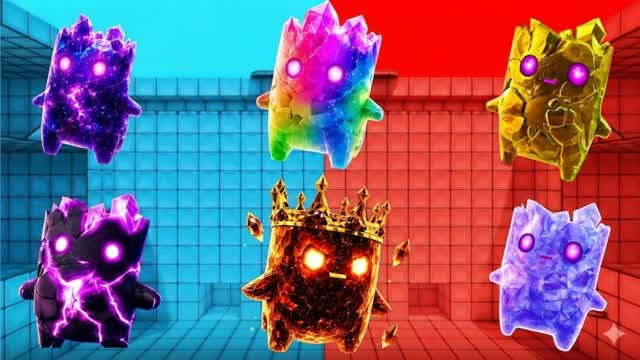 JUMPSCARE RED VS BLUE RVB — Fortnite Creative map