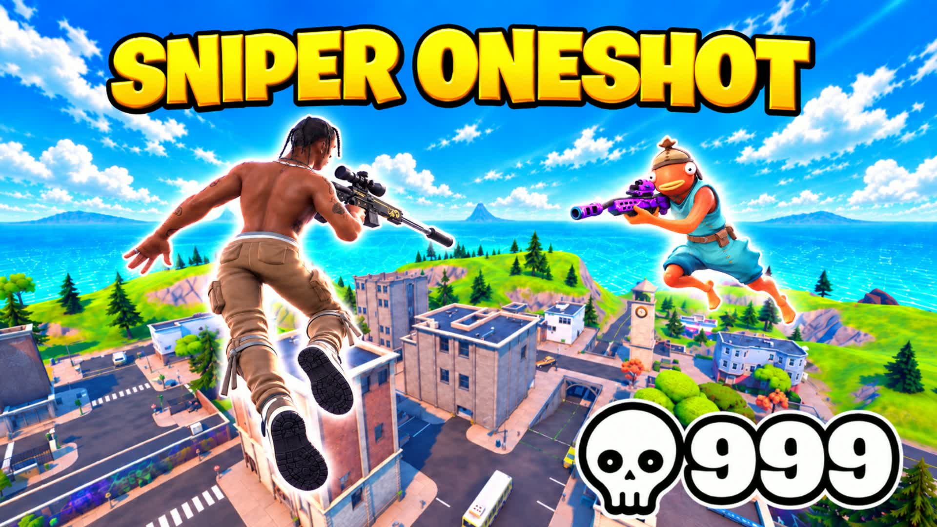 TILTED SNIPER FFA 🎯 — Fortnite Creative map
