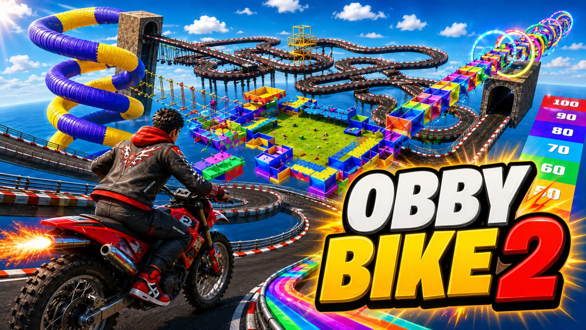 OBBY BIKE 2 — Fortnite Creative map