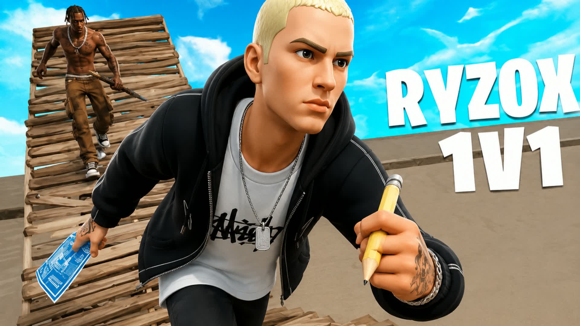 1V1 RYZOX — Fortnite Creative map