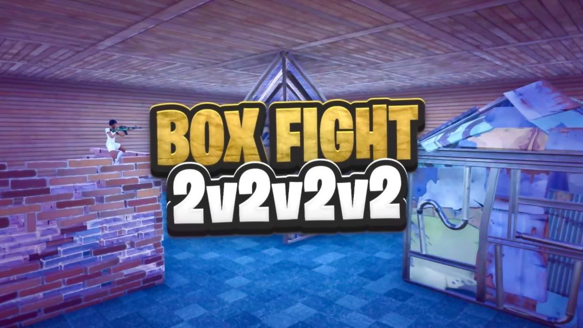 2v2v2v2 Box Fight — Fortnite Creative map