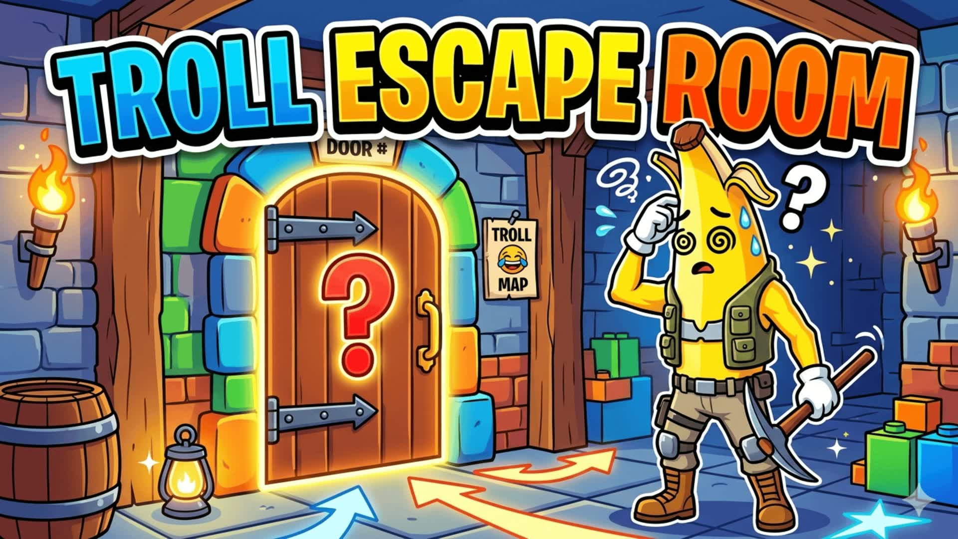 Troll Escape Room 2 β Fortnite Creative map