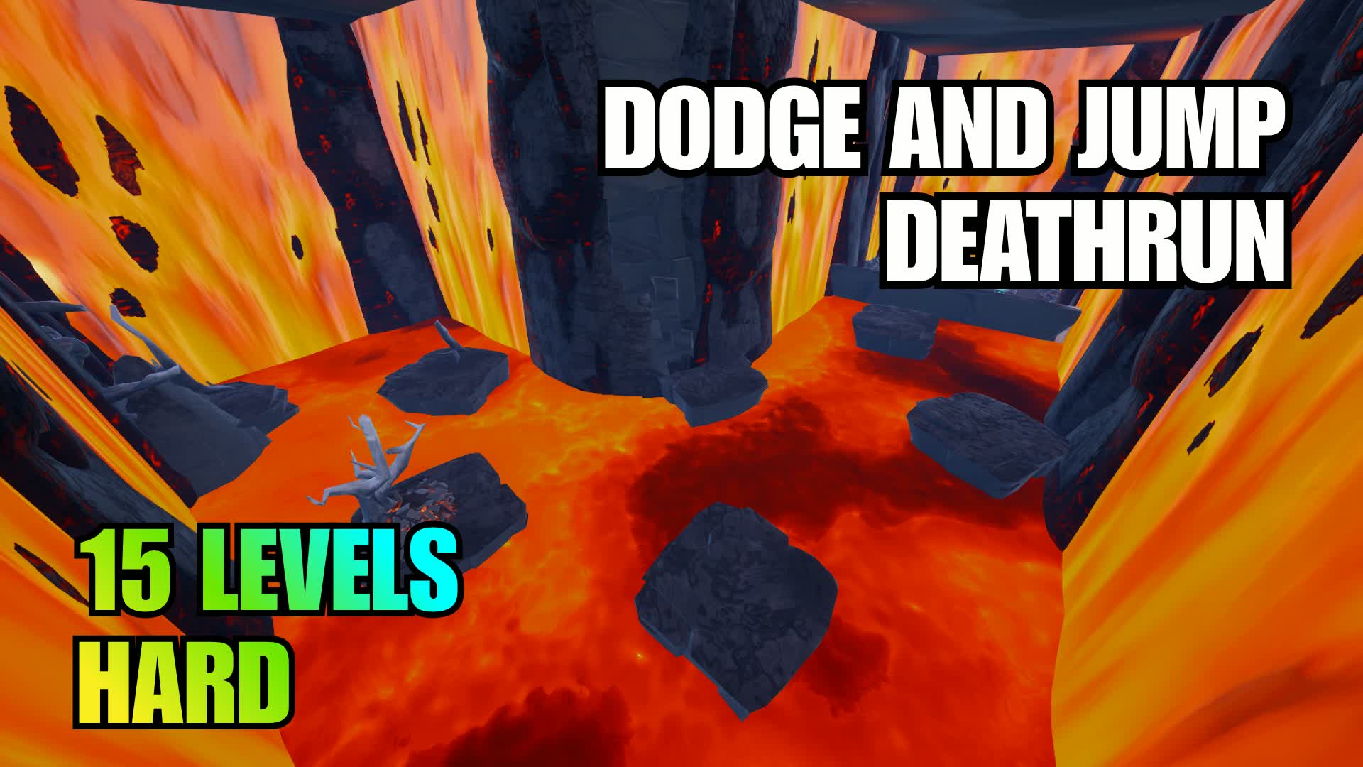 Dodge and Jump deathrun — Fortnite Creative map