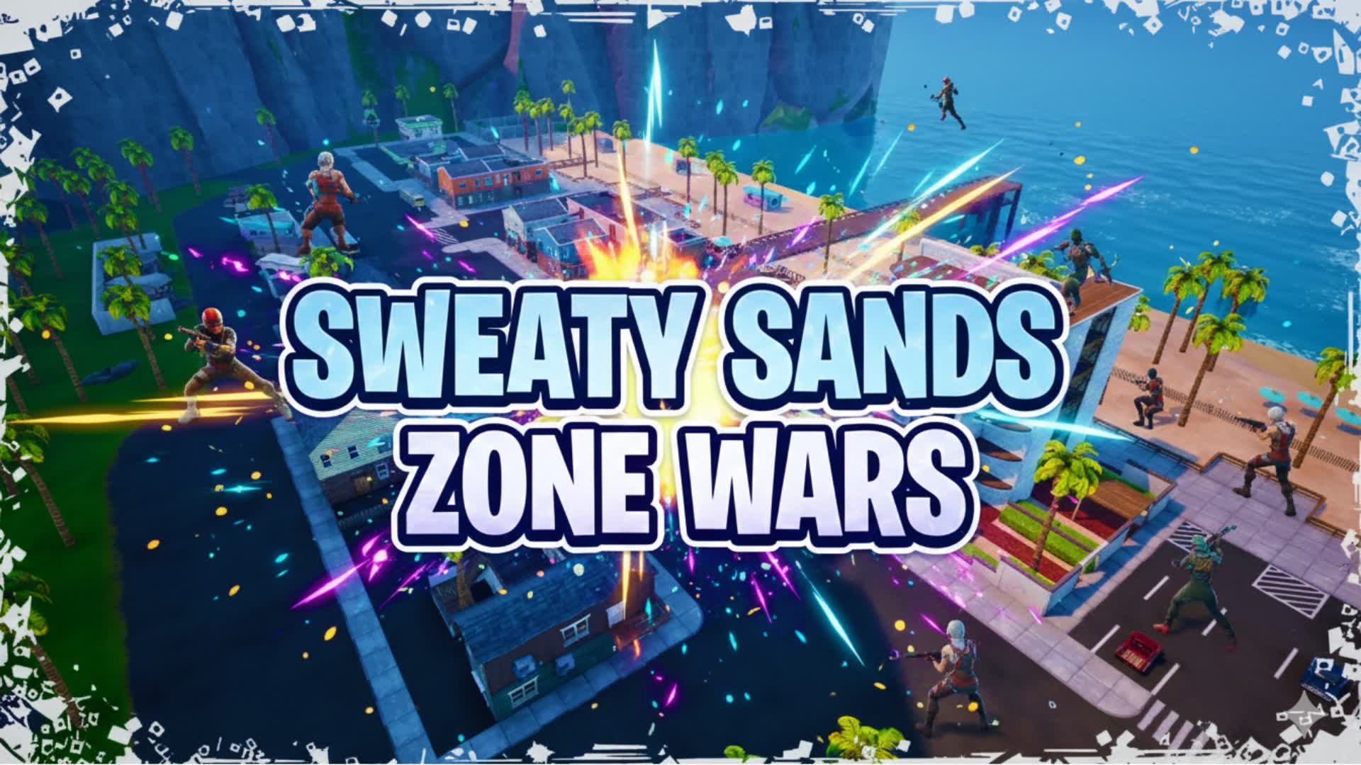 SWEATY SANDS ZONE WARS — Fortnite Creative map