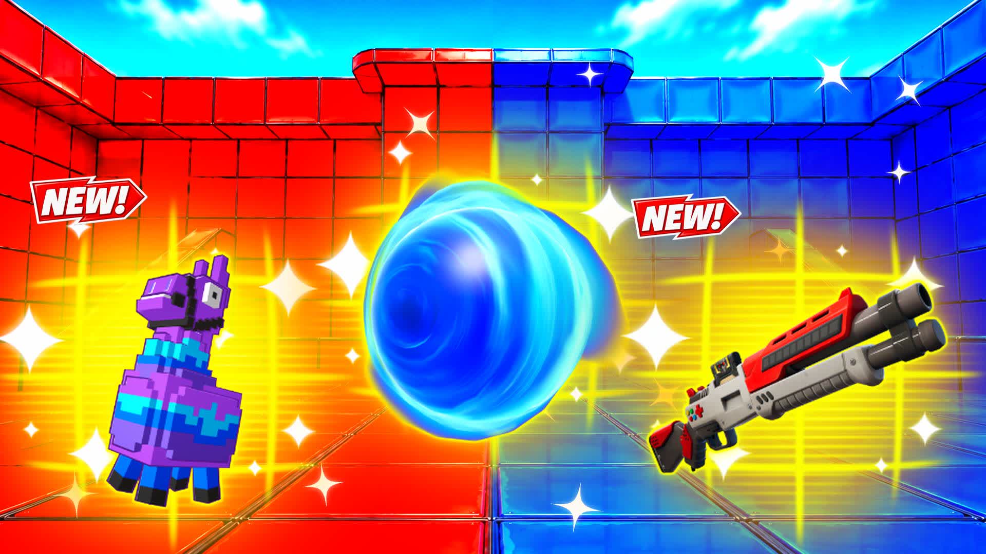 RED VS BLUE BRIGHTWORK π΄π΅ β Fortnite Creative map