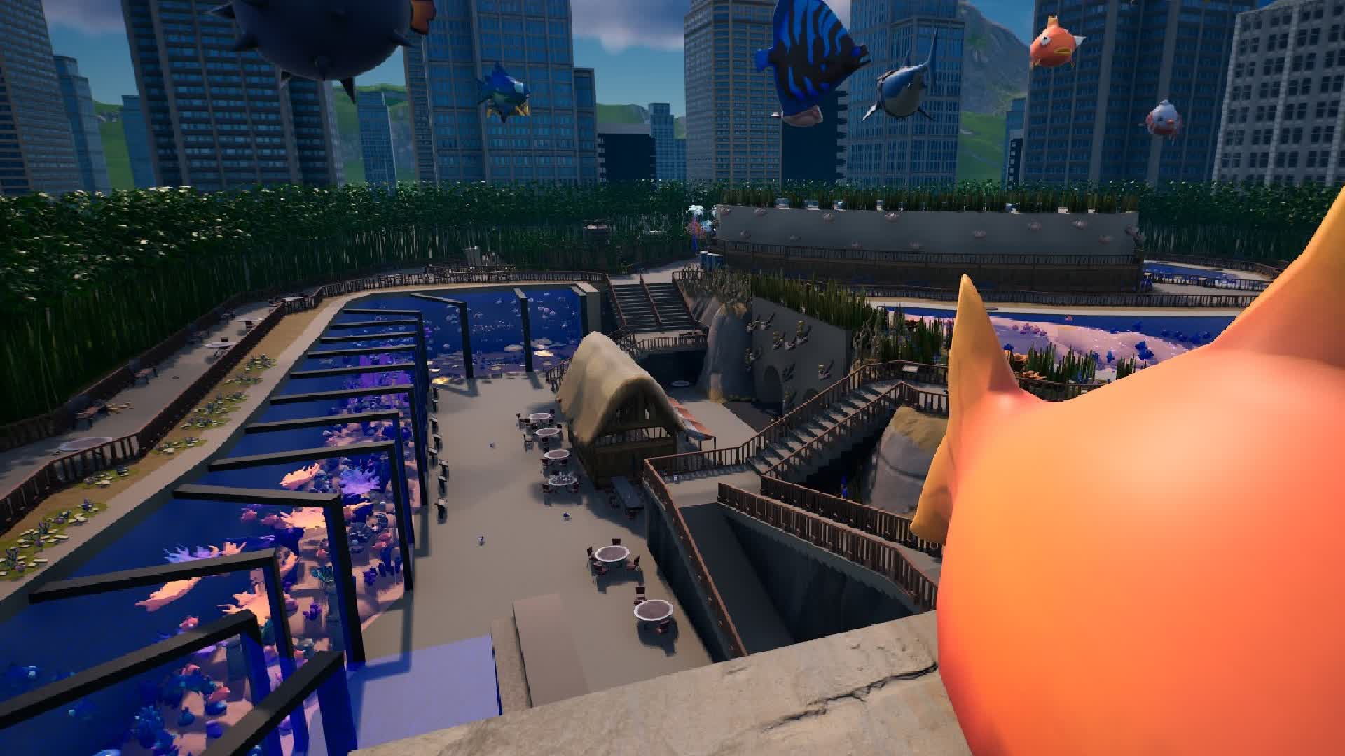 Aquarium Prop Hunt — Fortnite Creative map